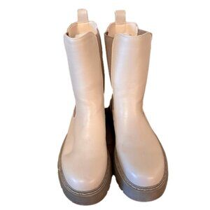 Brand New Cream Rider Boots